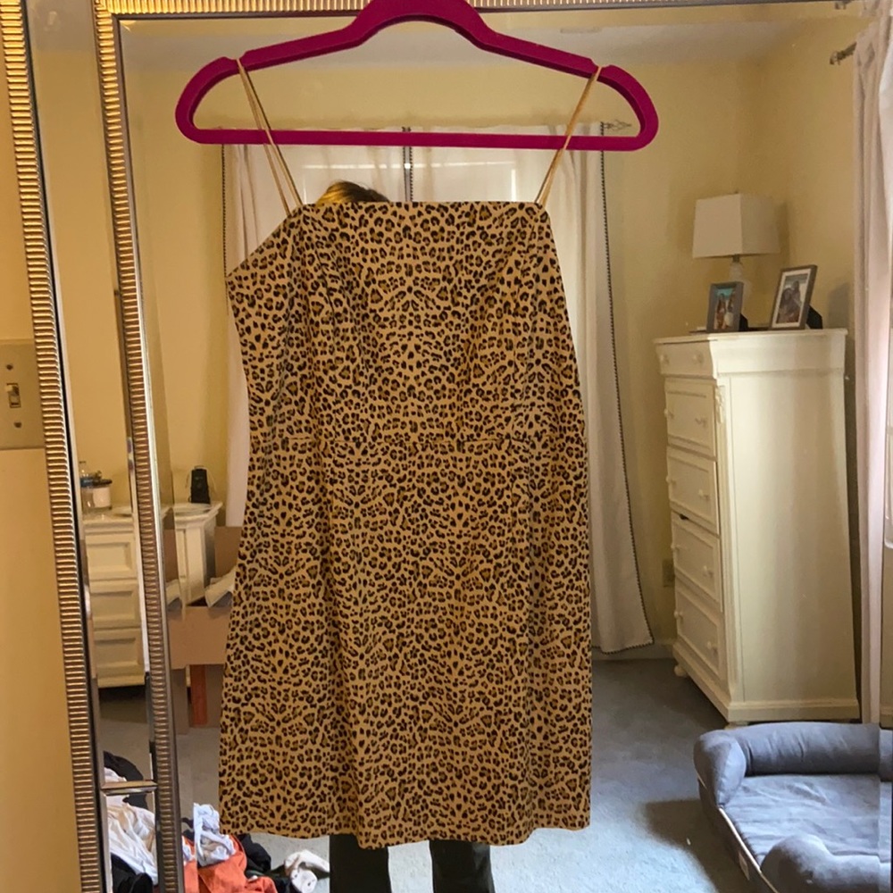 mini cheetah dress